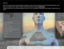 Tablet Screenshot of fisiotrento.com